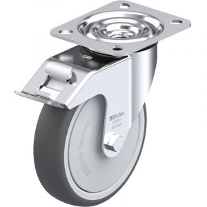 Blickle - Roulette Diam&egrave;tre 125 Mm En Polyur&eacute;thane Avec Frein - Neuf