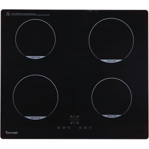 CHECARZHN--NO1-Plaque Induction 4 Feux, Plaque Induction 60Cm Encastrable, Table De Cuisson Electriquecon Avec Sécurité Enfant, Funzione Boost, Touch Control, Indicatore Di e Residuo, 7200W - Neuf