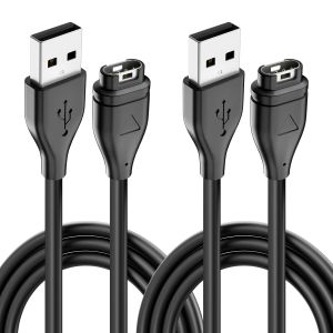 KALANKA-Lot de 2 Chargeur pour Garmin Montre,C&acirc;ble USB de Charge pour Garmin Fenix 7 7S 7X 6 6S 6X Pro 5 5S 5X,Forerunner 935 945 745 45 45S 245,Approach S60 S40 S10,Vivoactive 3 4 4S,Vivosport,Insti - Neuf