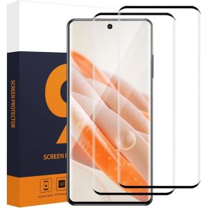 KAL-Lot De 2 Films De Protection D'&Eacute;cran 3D En Verre Blind&eacute; Pour Oneplus 12 5G, Haute R&eacute;solution, Anti-Bulles, Anti-Traces De Doigts, &Eacute;tanche, En Verre Blind&eacute; Pour Oneplus 12 - Neuf