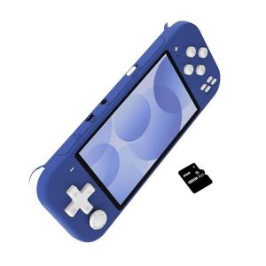 X20 Mini Arcade Console De Jeu 4,3 Pouces Hd Écran 8gb,Bleu - Neuf