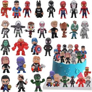 MEVRONISSHOP-Mini Figurines, 26 Pi&egrave;ces - Cake Topper et D&eacute;corations de G&acirc;teau - Jouet pour Enfants Anniversaire - Neuf