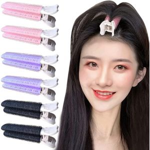 KAL-Pcs Bigoudis Coiffure Auto-Agrippants Bigoudi Auto Agrippant,Bigoudis De Pièces Ens Ensembles De Rouleaux À Cheveux,Rouleaux Àcheveux Bigoudis Cheveux,Pour Salon Coiffeur Coiffure(Rose+Violet+No - Neuf