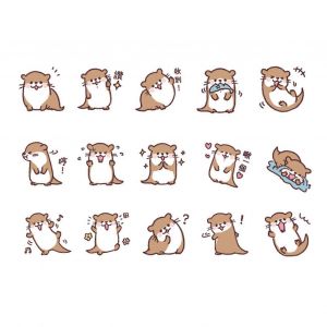 45pcs Cartoon Animal Stickers Mignon Motif Diff&eacute;rent Auto-Adh&eacute;sif D&eacute;collez Facilement Les Stickers D'ordinateur Portable Pour L'artisanat De Bricolage - Neuf