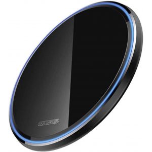 KAL-Chargeur Sans Fil Rapide-Pad De Charge Sans Fil Portable Ultra-Mince De 10 W Compatible Avec Le Phone 11/11 Pro/11 Pro Max/Xr/Xs/X/8/8 Plus,Samsung S10/S9/S9+/S8/S8+/Note 9 Black(No Ac Adapter) - Neuf