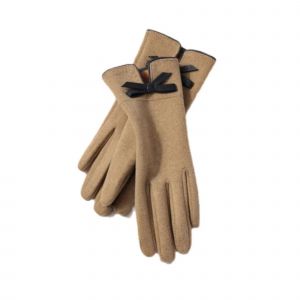 Chaude &Eacute;cran Tactile Gants Pour Femmes - Coupe-Vent, Froid-Preuve, &Agrave; La Toison &Eacute;paisse Doubl&eacute;e D'hiver, Mitaines, Noir Taille M - Neuf
