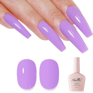 Rose Vernis Semi Permanent, Transparent Bleu Vif Vernis Gel Uv Semi Permanent Jelly French Gel Nail Polish Gelée Printemps Eté Vernis À Ongles Gels Semi Permanents Uv Led 10ml - Neuf