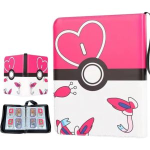 Mdy-Albums Pour Cartes A Collectionner A Fermeture Eclair 10 Pages Classeur Carte Collection Avec 40 Compartiments Pour Collectionner Et Exposer Des Cartes Et Photos Thématiques(A) - Neuf