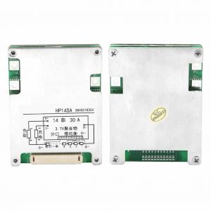 Carte de protection de batterie au lithium 14S 48V, charge equilibree avec dissipateur thermique en aluminium (30A 3,6/3,7V) - Neuf