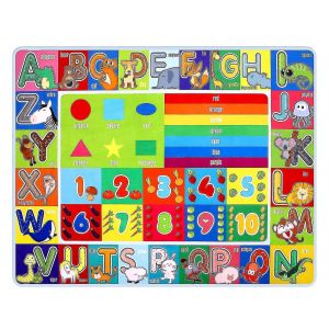Tapis De Sol &Eacute;ducatif Pour Enfants Imikeya Avec Lettres Et Chiffres - Neuf