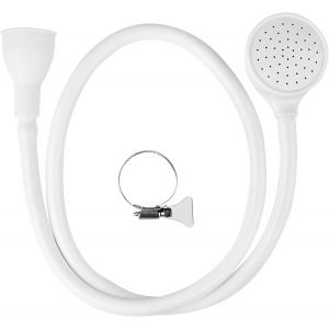 KAL-Pulvérisateur De Robinet Pour Animal De Compagnie, Tuyau De Pulvérisation D'Évier Portable, Vaporisateur De Shampoing, Bain Pour Animaux De Compagnie, Douchette En Caoutchouc Pour Le Bain De Bébé - Neuf