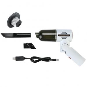 Mini aspirateur portable sans fil rechargeable 2000 mAh pour le nettoyage de la voiture et de la maison - Puissance de 4000 Pa - Neuf