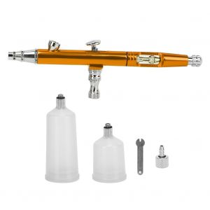 Pistolet de pulverisation de peinture AR131, outil d'aerographe d'art, pulverisateur de peinture a faire soi-meme, pistolet de pulverisation pneumatique, dore - Neuf
