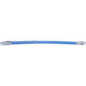 Tuyau de pistolet à graisse de 30 cm 10 000 PSI à ressort flexible haute pression à dégagement rapide de rechange avec coupleur filetage NPT de 0,3 cm pour pistolet à graisse,bleu - Neuf