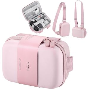 CHECARZHN--NO1-Étui De Protection Et Léger Pour Appareil Photo Numérique, 3 Façons De Transporter, Imperméable Et Résistant Aux Chocs Pour Pr De Vue Électrique/ Dscw800/Dscw830 ¿ Rose - Neuf