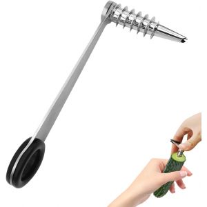 Mevronisshop-Coupe-Fleurs En Acier Inoxydable,Coupe-Spirale Piranha,Ustensiles De Cuisine En Acier Inoxydable,Facile &Agrave; Nettoyer,Convient Pour Couper Les Courgettes,Les Pommes De Terre - Neuf