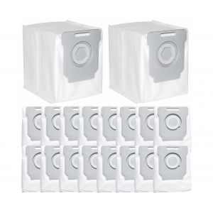 Lot de 18 sacs d'aspirateur iRobot Roomba pour i1, i3, i4, i6, i7, j7 et S9 - Haute efficacit&eacute;, lavables et &eacute;cologiques - Neuf