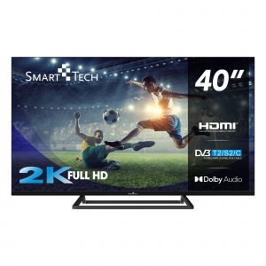 Smart Tech 40FN01V3 - 40" - Full HD LED TV (101cm) Triple Tuner Dolby Audio H.265 3xHDMI, 2xUSB - Neuf