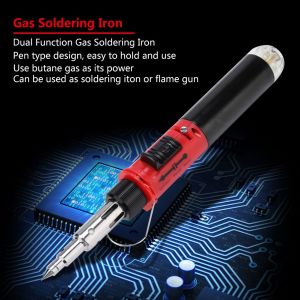 Ensemble de fer a souder professionnel 12 en 1 a double fonction au gaz butane - Neuf