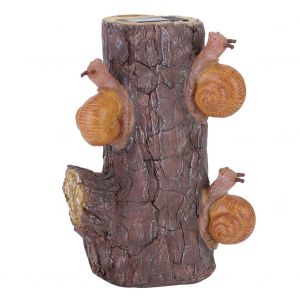 Hjlian Lampe Solaire En Resine En Forme D'escargot Pour Jardin, Decoration De Pelouse, Luminaire Decoratif - Neuf