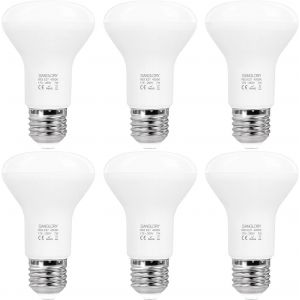 Ampoule Spot Led E27 R63 7w Blanc Naturel 4000k,810lm,Équivalent Lampe Halogène E27 60w,Led Ampoule Réflecteur R63,Culot E27 Lumière 120 Degrés,Non-Dimmable - Neuf