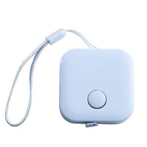 M&egrave;tre ruban double face avec bouton-poussoir pour la couture et la prise de mesures corporelles - Neuf