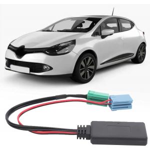 Module Bluetooth Sans Fil Radio Stéréo, Adaptateur Audio De Voiture Mini Connecteur Iso 6 Broches 8 Broches Bluetooth 5.0 Câble Aux Pour Renault Clio Pour Espace Pour Kangoo Pour Laguna - Neuf