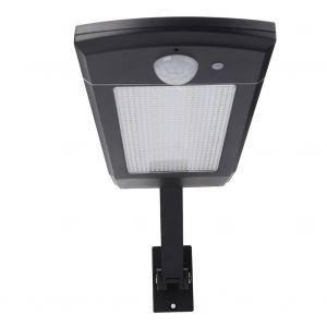 Hjlian Applique Murale Led Solaire Etanche Avec Capteur, Noir Et Blanc Chaud, Avec Telecommande - Neuf