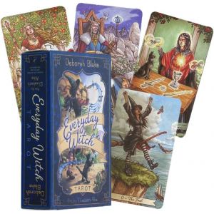 Lot De 78 Cartes De Tarot Sorcière Pour Débutants,Avec Boîte Colorée Pour Jeux De Fête,Jeux De Cartes,Cadeau Mystérieux Pour Un Ami - Neuf