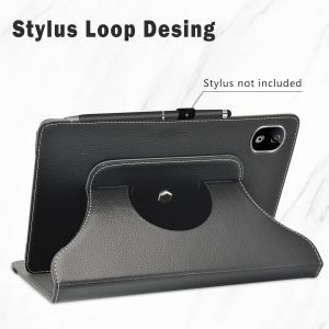 Pour Doogee T30e,Slim Pu Cuir Etui Et Pliable Stand Folio Coque Couverture Pour Doogee T30e/Doogee Tab A9+/Doogee Tab A9 Pro+/Umidigi G9 Tab Tablette 11 Pouces, Noir[Coq9128607] - Neuf