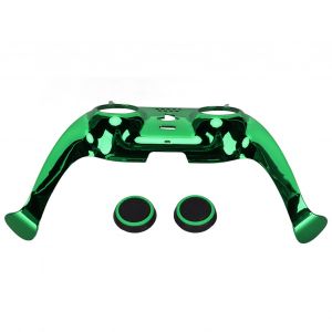 Plaque Frontale De ContrôLeur Ps5, Bricolage, Clip De Remplacement, Coque, Accessoires De DéCoration Avec Couvercles De Joystick, Vert - Neuf