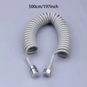 Buse De Douche,Tuyau D'Arrosage,Tuyaux Souples,Tube T&eacute;lescopique Flexible,Tuyau De Pulv&eacute;risation De Bidet De Toilette,Accessoires De Salle De Bains R&eacute;glables.Rouge. - Neuf