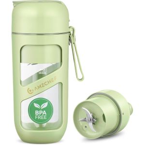 NouvelHorizonstore-Blender Portable - Mini Mixeur Sous Vide Pour Les Shake Et Les Smoothie - Forte Puissance De Coupe Avec 10 Lames - Neuf