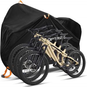 Subzonal-Housse V&eacute;lo Pour 3 V&eacute;los - Imperm&eacute;able - Tissu Oxford 210d - 220 X 120 X 110 Cm - B&acirc;che De Protection V&eacute;lo De Qualit&eacute; Sup&eacute;rieure Avec ?illets De Serrure - Protection Solaire - R&eacute;sistance - Neuf