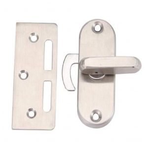 90 degrés Flip en acier inoxydable Serrure de porte coulissante Loquet Cam Lock Boucle de porte incurvée - Neuf