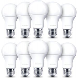 Kalanka-Ampoule Led E27 Blanc Chaud 3000k, 11w Equivalent 100w, Ampoules Led A60 Culot Edison &iquest;&iquest; Vis, 1521lm, &iquest;&iquest;Conomie D'&iquest;&iquest;Nergie &iquest;&iquest; Angle De Faisceau 280&iexcl;&Atilde;, Non Dimmable, Lot De 10 - Neuf