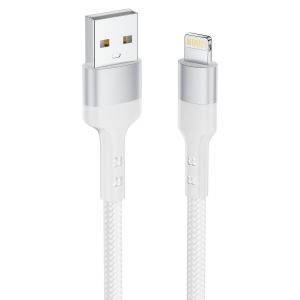 C&acirc;ble Iphone, Cable Chargeur Iphone 2M Certifi&eacute; Mfi C&acirc;ble Lightning Usb Cable Iphone Charge Rapide Nylon Tress&eacute; Fil Chargeur [J99] - Neuf