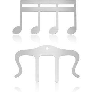 Pack De 2 Clips De Musique Page Musique Clips Piano Musique Clips Clips De Musique Pour Piano Stand De Clavier - Neuf