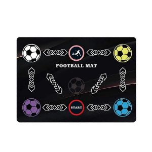 Tapis D'entraînement De Football,Football Footwork Équipement D'entraînement Tapis De Football Silencieux Antidérapant Pour Tous Les Lev - Neuf