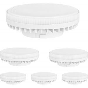 KAL-Lot De 6 Ampoule Gx53 Led Blanc Chaud 2700K 6W 550Lm Équivalent À 60W Gx53 Halogène Gx53 Spot Led Encastrable Non Dimmable Ampoule Gx53 Pour Meuble Cuisine Armoire - Neuf