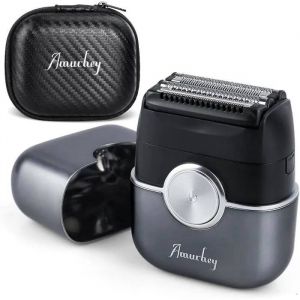 Mini Rasoir &Eacute;lectrique Homme Ipx7 Avec Tondeuse & &Eacute;cran Lcd - Compact & &Eacute;tanche. - Neuf