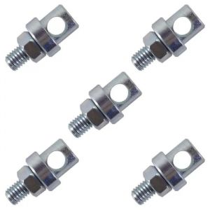 5x Serre Tringle Universel Velo Cyclo M5x24 Fixation Garde Boue Cycle Ville Vintage - Neuf