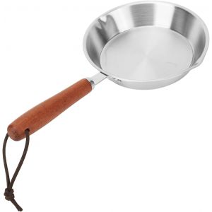 Subzonal-Mini Po&ecirc;le &Agrave; Frire En Acier Inoxydable, Po&ecirc;le &Agrave; ?ufs Antiadh&eacute;sive &Agrave; Chauffage Uniforme, 16cm Pour Cuisini&egrave;re &Agrave; Induction, Pour Cuisine Domestique Ou Restaurant - Neuf