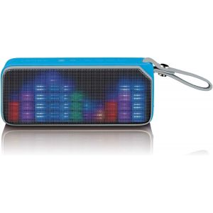 Enceinte Bluetooth Bt-191 - Stéréo Portable - Effet Lumineux Multicolore - Aux, Nfc - Protection Contre Les Projections D'Eau - Neuf