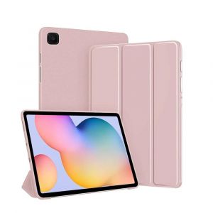 Coque En Silicone Pour Tablette Samsung Galaxy, Pour S6 Lite 10.4 Tab A9 A8 A7 S7 S8 S9 Et Plus Fe, Fonction Veille Et Réveil Automatique Intelligente Tab S9 S9fe 11in-Rouge - Neuf