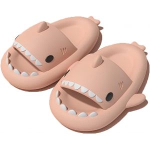 Maas-Claquettes De Requin Femme Homme Chaussons Tongs Sandales Femme Été Pantoufles De Douche Antidérapantes Confortables Chaussures De Plage Et Piscine Shark Slides Slippers - Neuf