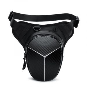 Sac banane moto (pour homme et femme), 3 fonctions du sac bandoulière, sac vélo étanche - Neuf