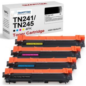Tn241 Tn245 Cartouches De Toner Compatible Pour Brother Tn-241 Et Tn-245 Pour Imprimantes Couleur Brother Hl3140 Mfc9130 Cw Dcp9020 9015 Hl3150 Mfc9340 Hl3170 Mfc9330 Cdw (Kcmy)[ENC943507] - Neuf