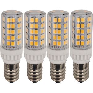 Kalanka-Led E14 Ampoule &iquest;&iquest; Micro-Ondes 5w Lampe De Appareil R&iquest;&iquest;Frig&iquest;&iquest;Rateur Machine &iquest;&iquest; Coudre Lumi&iquest;&iquest;Re 60 Watts Ampoule &iquest;&iquest; Incandescence Halog&iquest;&iquest;Ne De Plafond &iquest;&iquest;Clairage Blanc Chaud 4 Pcs - Neuf