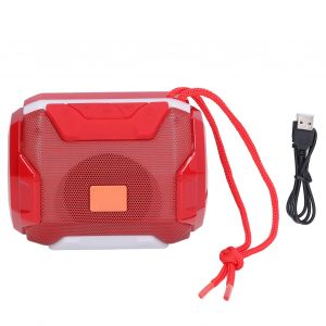 HJLIAN Enceinte Bluetooth LED, haut-parleur portable colore, caisson de basses, haut-parleur sans fil, pour cadeau d'anniversaire - Neuf